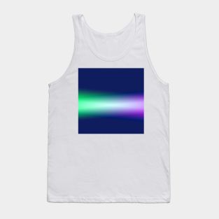 blue white green texture art Tank Top